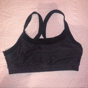 Black Sports Bra